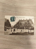 Ancienne carte postale Paris Avenue de l?Opéra timbrée noir et blanc vintage