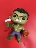 Figurine Funko Pop Hulk Noël Marvel, Hulk vert cadeau, Pop vinyl super-héros