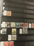 Timbres Espagne anciens oblitérés, figures historiques, République, philatélie