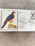 Lettre premier jour Epervier d'Europe 1984 CEF Flore Faune France FDC ancien