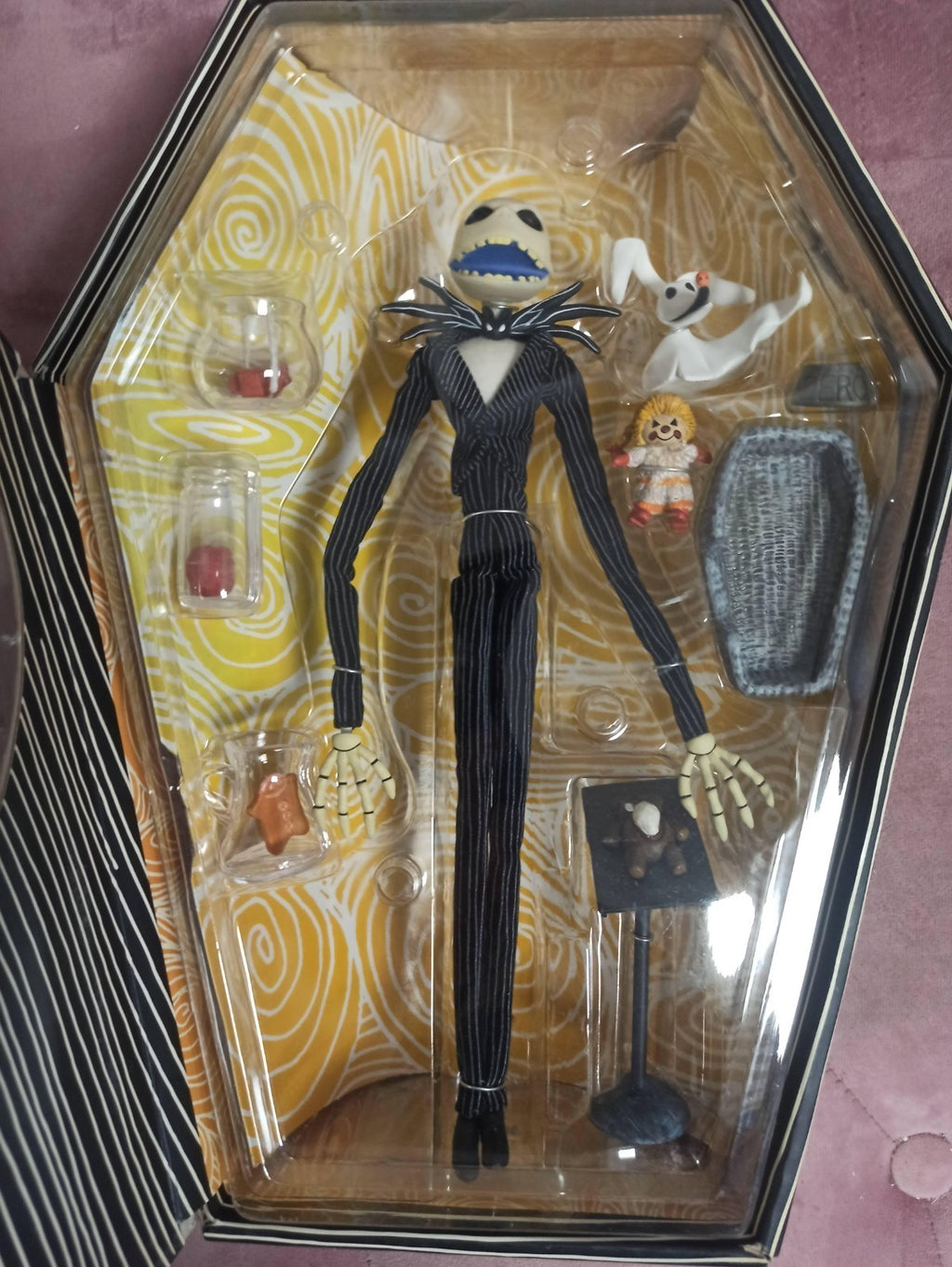 Poupée Jack Skellington Nightmare Before Christmas Jun Planning boîte accessoire