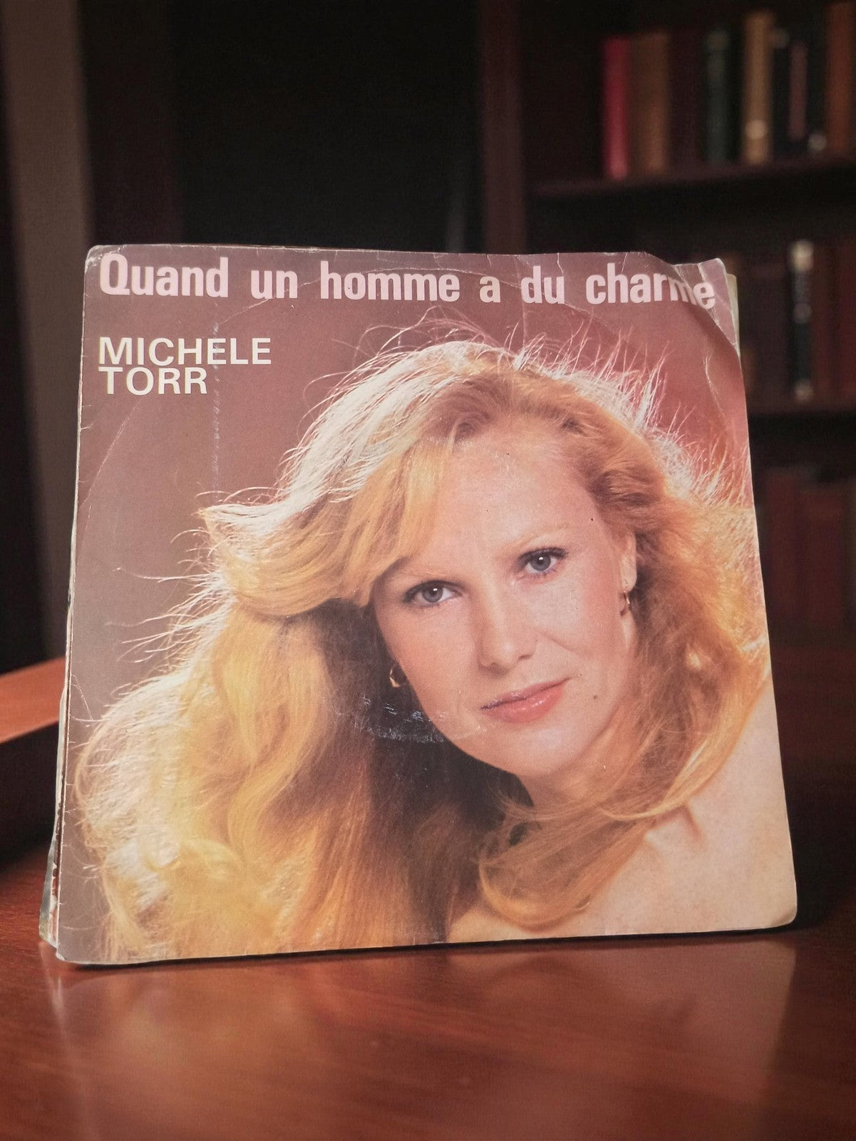 Vinyle 45 tours MICHELE TORR Quand un homme a du charme rétro ancien disque