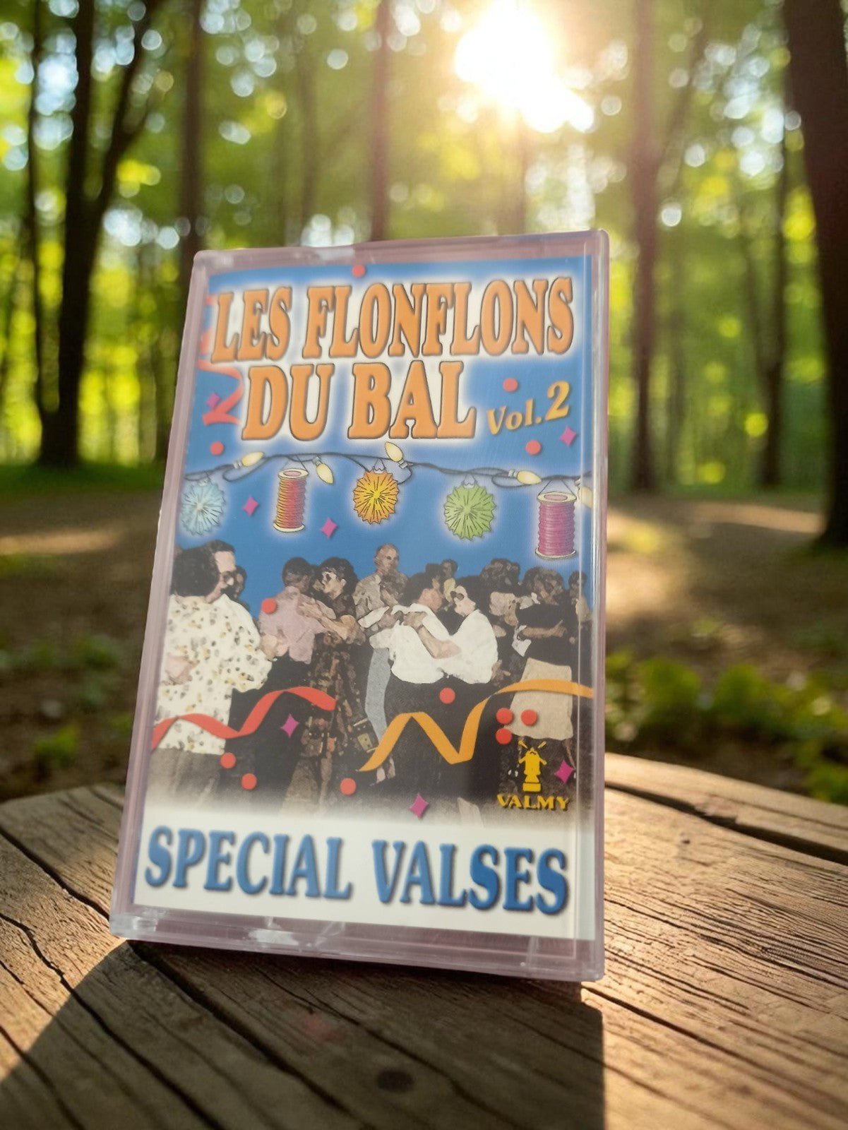 Cassette audio Les Flonflons du Bal vol.2 vintage spécial valses années 80 90