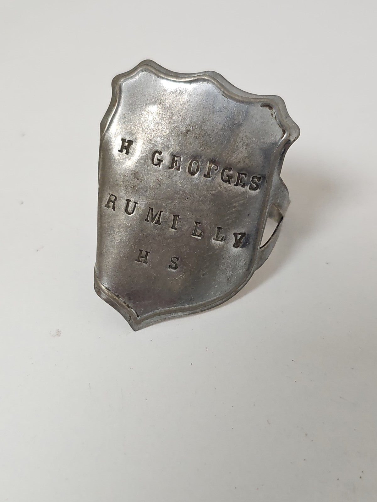 Petite plaque de vélo ancienne vintage rétro pour collectionneur cyclisme déco