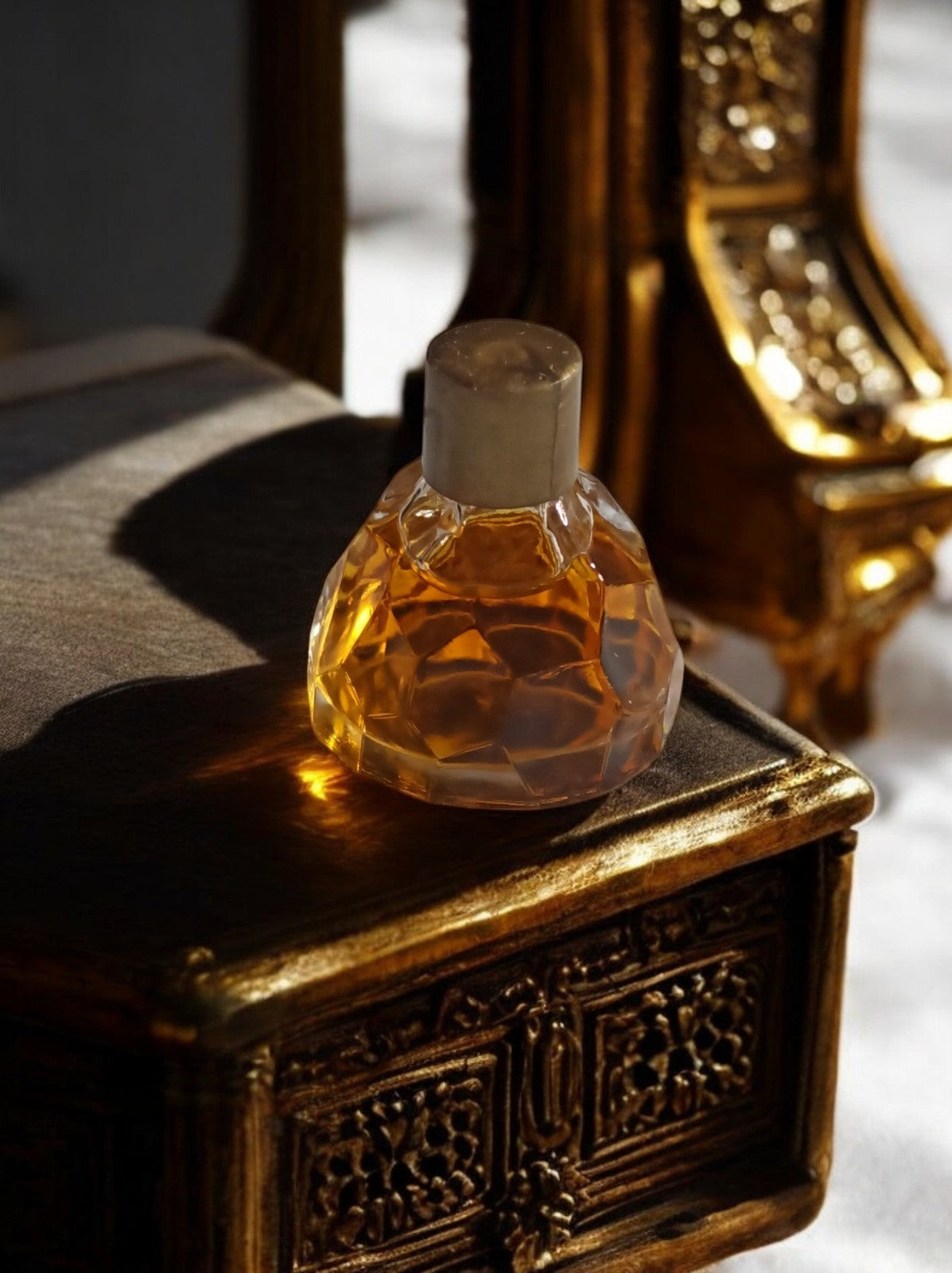Miniature parfum Azzaro vintage rare flacon facetté collection ancienne