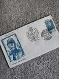 Lettre premier jour Brésil 1967 Héros de Tuiuti Sampaio timbre illustré