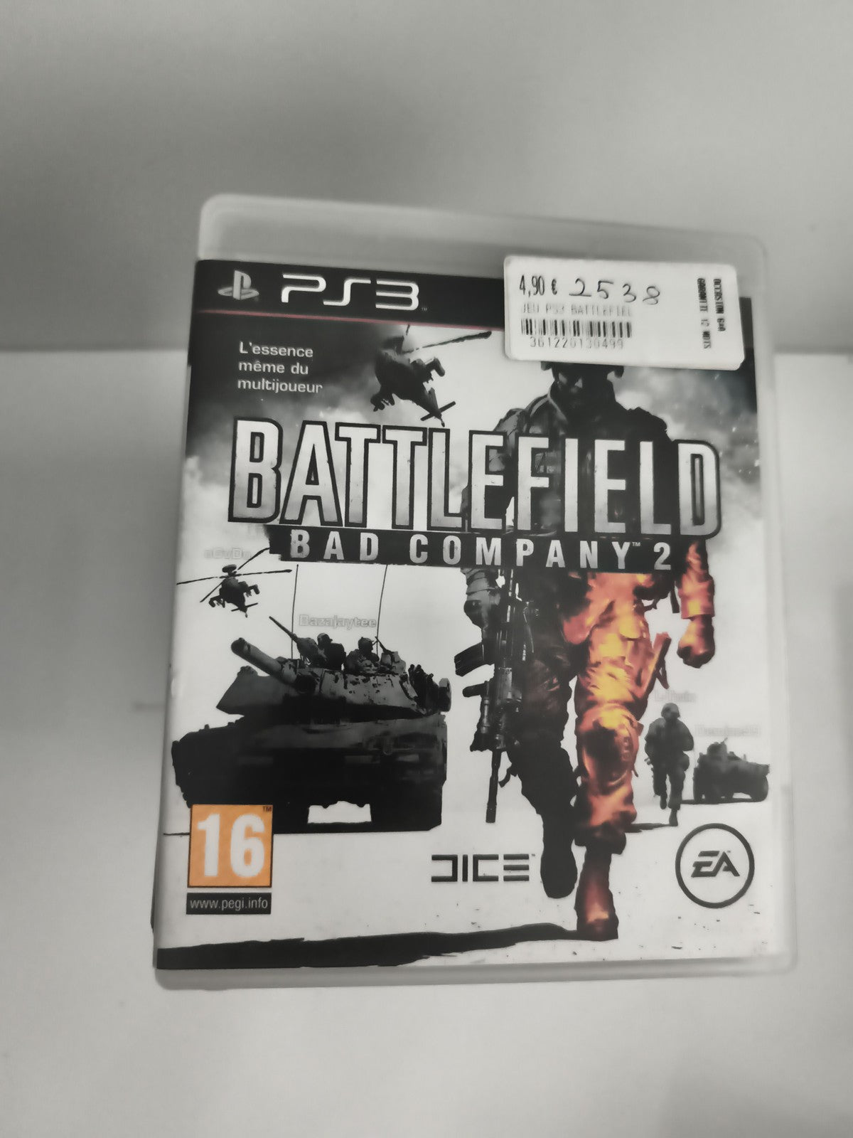Jeu PS3 Battlefield Bad Company 2 PlayStation, DICE EA, boîte d'origine