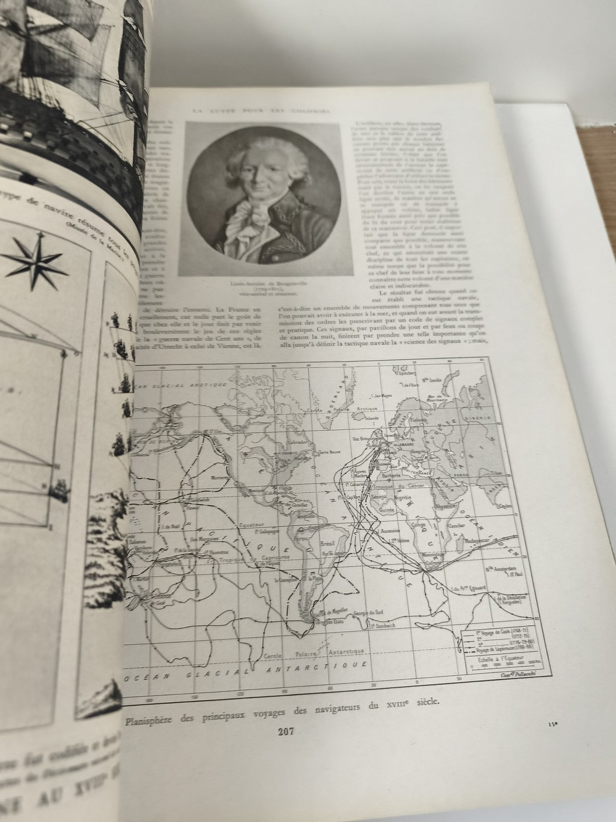 Ancien grand livre Histoire de la Marine illustré, édition Saint-Georges, Paris