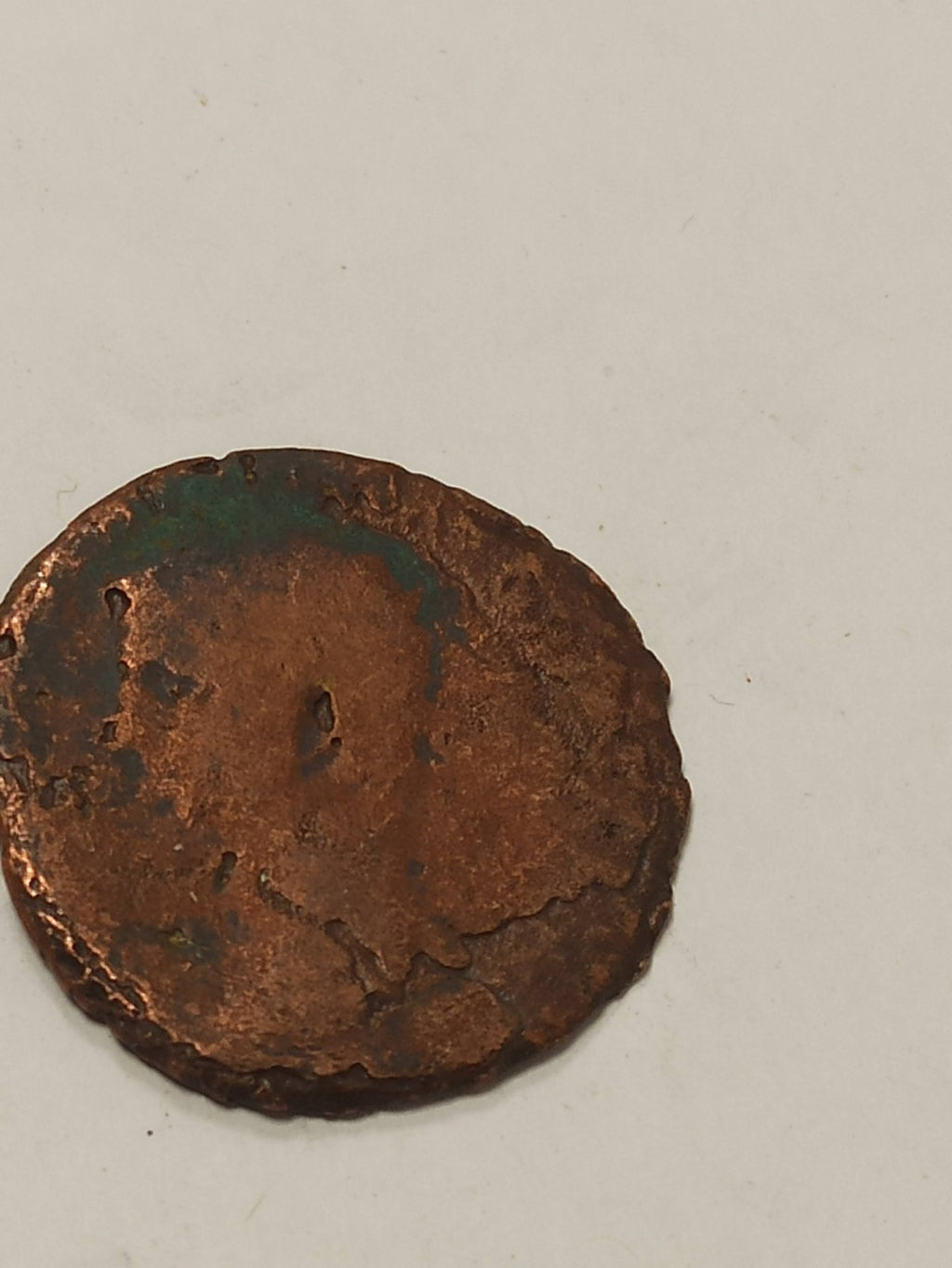 Ancienne monnaie romaine bronze cuivre vintage, pièce de collection rétro antiqu