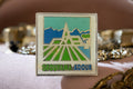 Pin's vintage Groupama Adour carré logo émaillé années 80 90 badge assurance