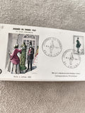Enveloppe 1er jour Journée du Timbre 1967 Amiens philatélie ancienne FDC