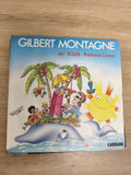Vinyle 45T Gilbert Montagné Au Soleil Robinson Crusoe pochette illustrée Carrere