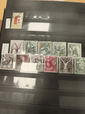 Timbres Espagne lot thématique religieux Misterios Rosario, série CORREOS