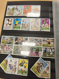 Lot de timbres S. Tomé e Príncipe sports olympiques et football, multicolores