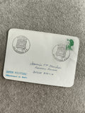 Lettre philatélique Cayenne 1986 Marianne 1,80F oblitération Bastia