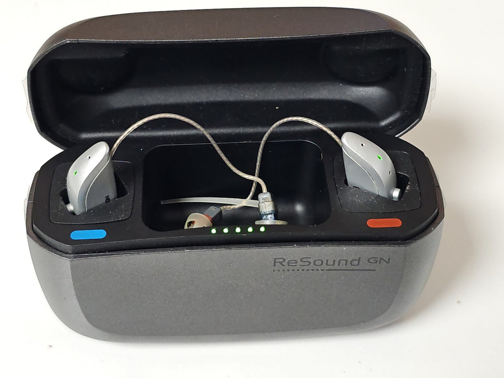 Chargeur Premium GN ReSound ONE/Omnia pour appareils auditifs, original ReSound