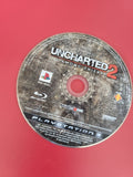 CD jeu Uncharted 2 pour PS3, disque seul, compatible PlayStation 3 Sony