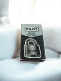Cadenas vintage PILOT, boîte d’origine, padlock rétro ancien, sécurité déco