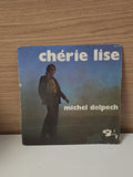 Vinyle 45 tours ancien Michel Delpech rétro, disque vintage collection rare