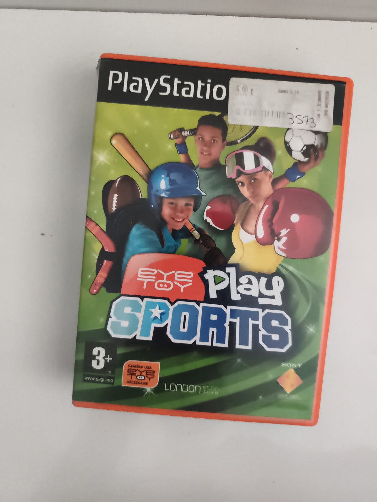 Jeu PlayStation EyeToy Play Sports Sony boîte PAL sport famille