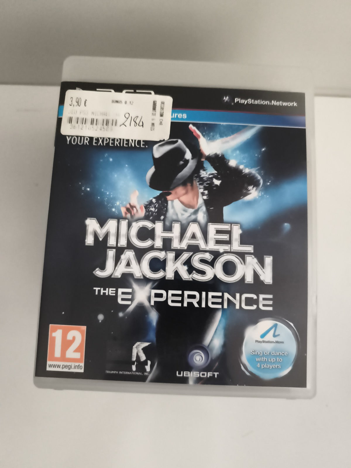 Jeu PS3 Michael Jackson The Experience Ubisoft PlayStation Move