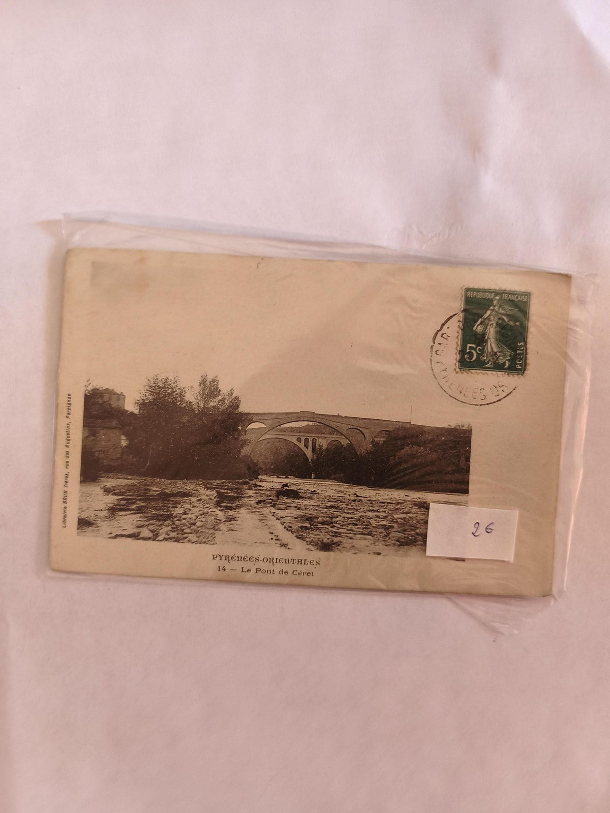 Carte postale ancienne vintage Pyrénées Orientales rétro collection France