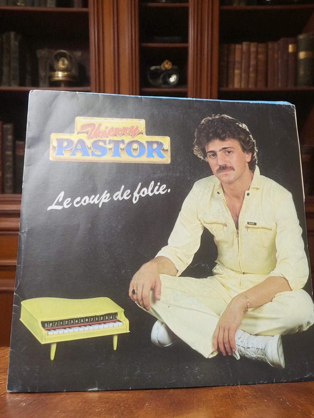 Vinyle 45 tours Thierry Pastor Le coup de folie pochette originale vintage