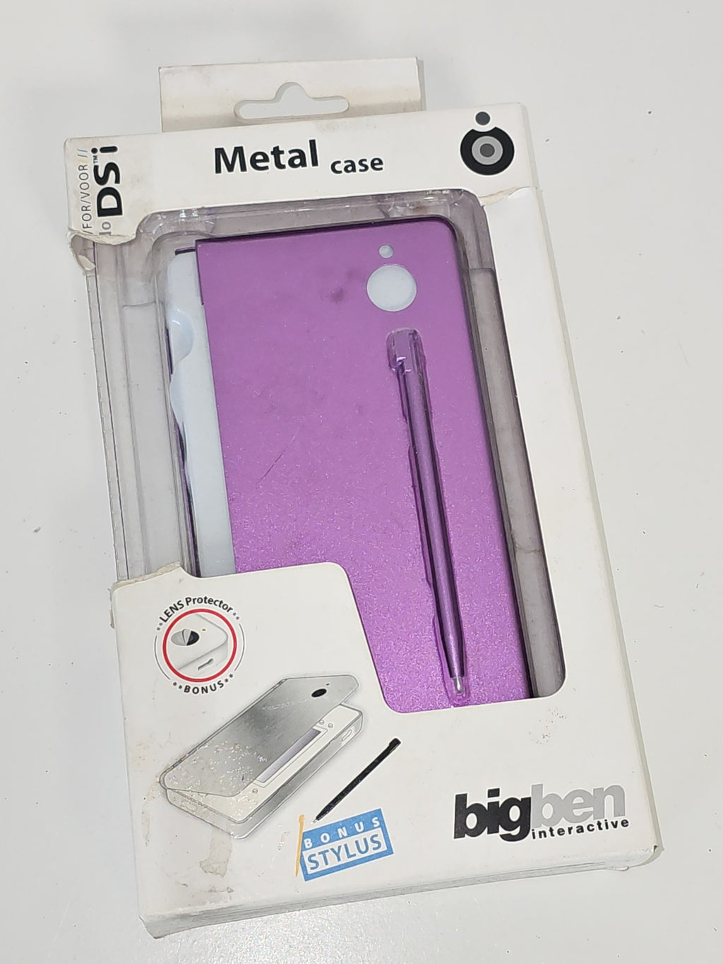 Housse de protection Big Ben compatible Nintendo DSi, coque générique console po