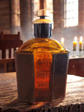 Bouteille factice parfum Gianfranco Ferré Homme ambrée, flacon décoratif MAN