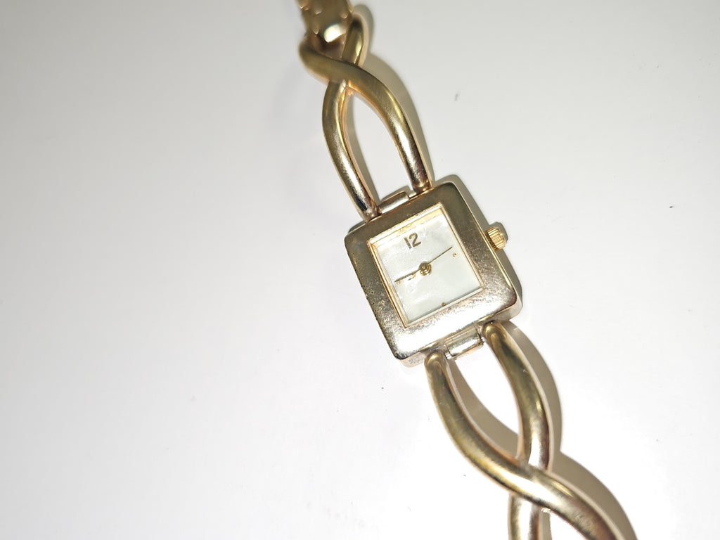 Montre femme rétro ancienne Yves Rocher vintage, montre-bracelet fonctionnelle