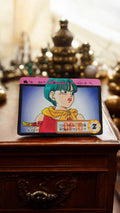 Carte Dragon Ball Z vintage Bulma série 785, illustration couleur, DBZ Japon