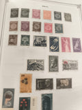 Timbres Israël lot thématiques oblitérés couleurs variées philatélie