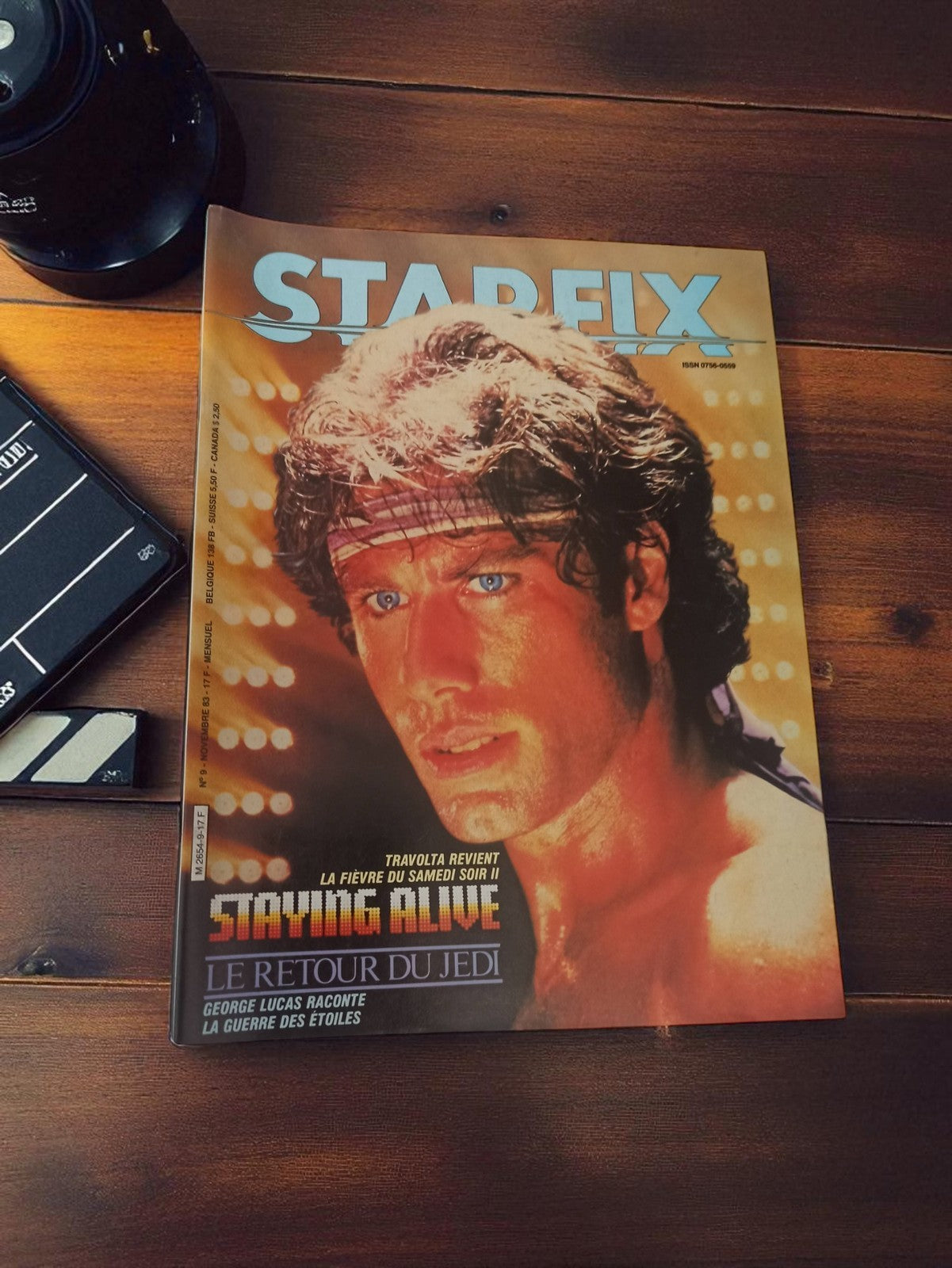 Magazine cinéma Starfix vintage Staying Alive Retour Jedi