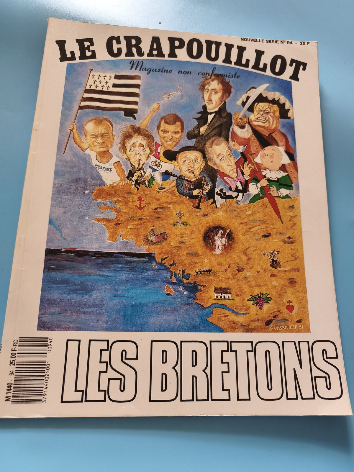 Magazine rétro Les Crapouillots ancien numéro presse française collection vintag