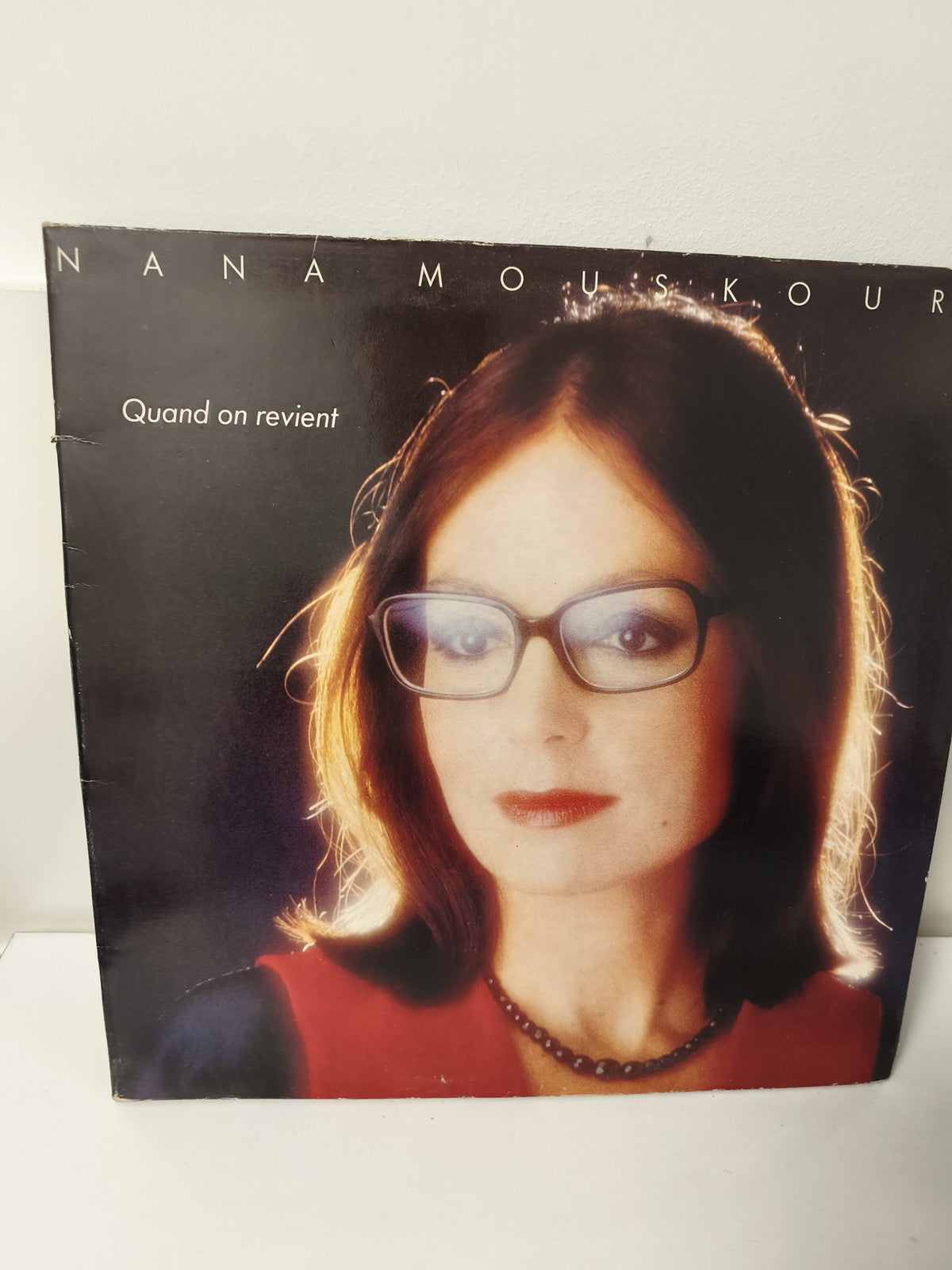 Vinyle 33 tours ancien Nana Mouskouri rétro, disque collection vintage chanson f
