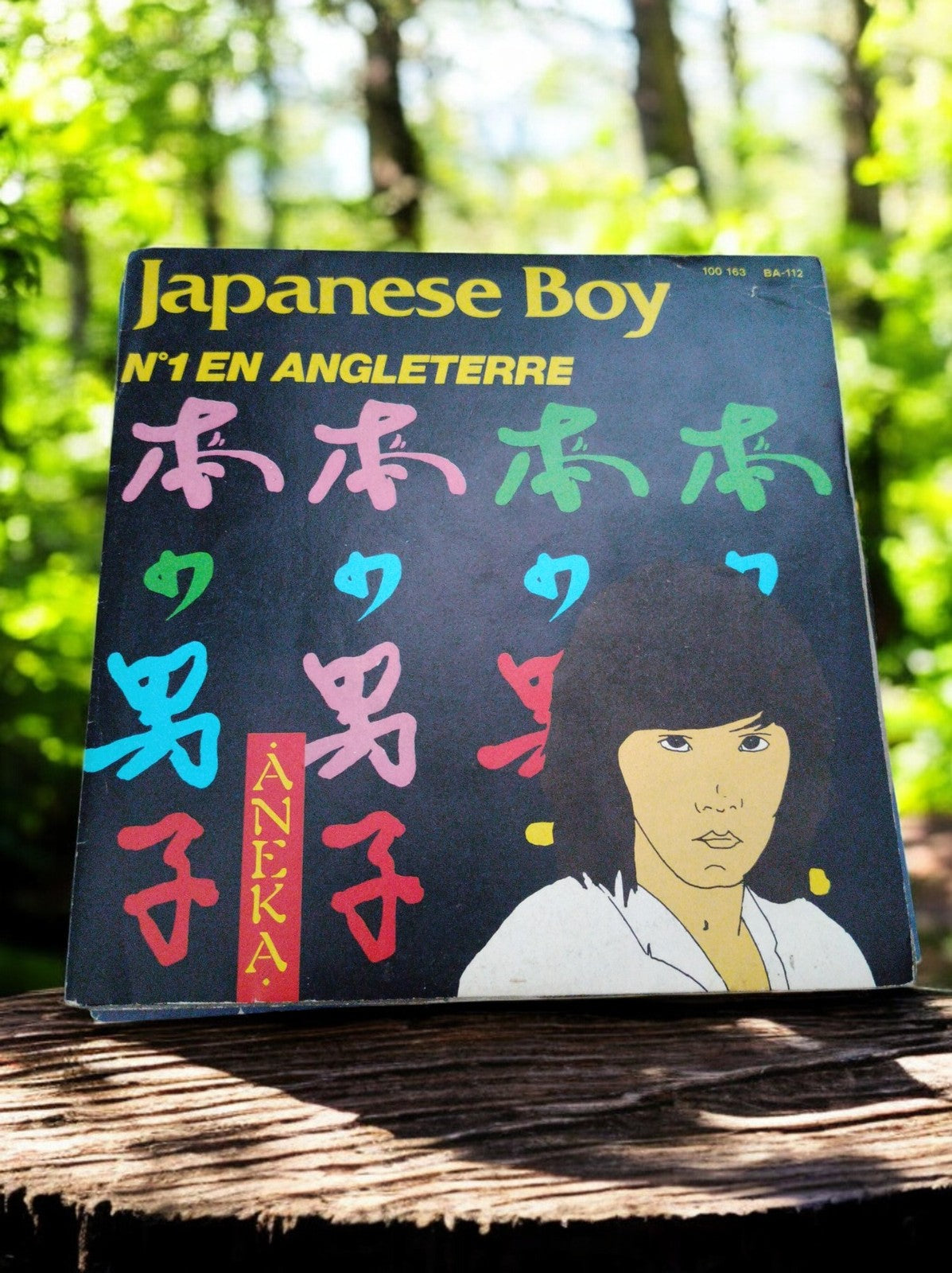 Vinyle 45 tours Aneka Japanese Boy pochette illustrée vintage single rare