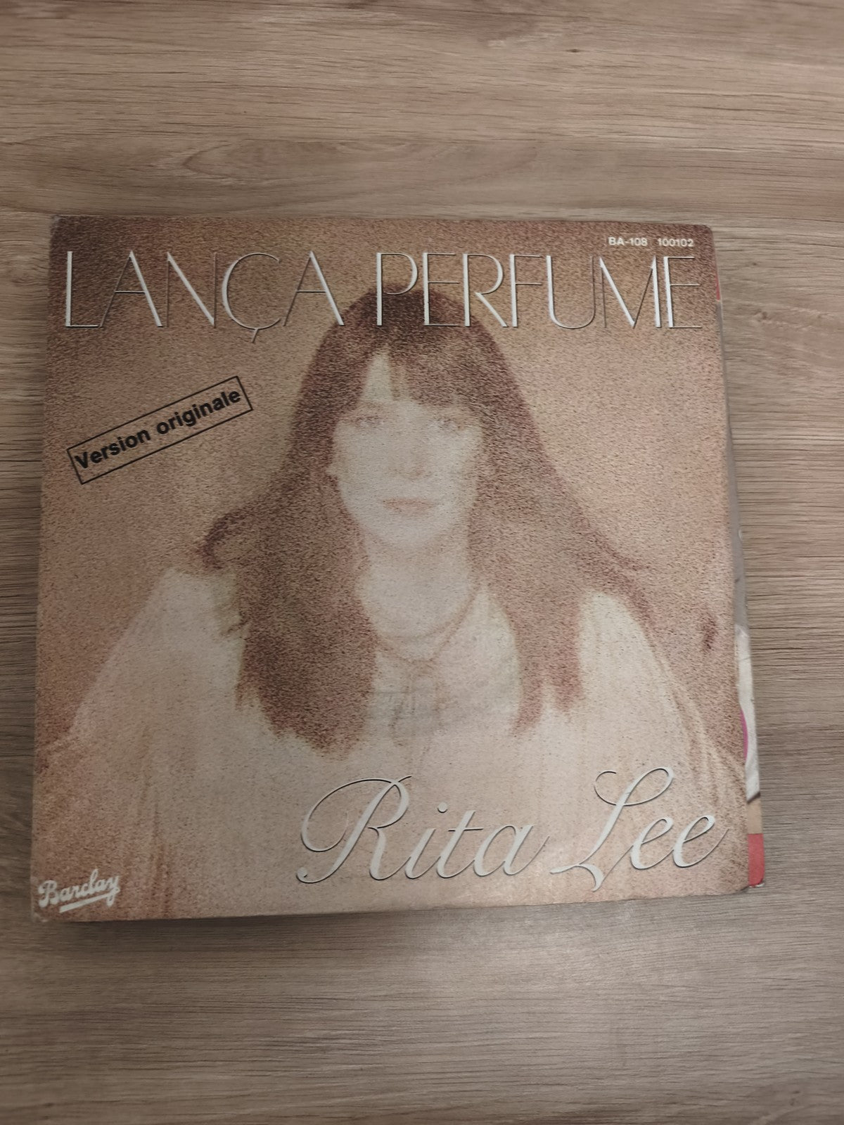 Vinyle 45 tours Rita Lee Lança Perfume Barclay version originale pochette