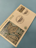 Enveloppe FDC premier jour Usine marémotrice de la Rance avec timbre illustré