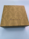 Vintage grande boîte de rangement ancien Gucci authentique collection rétro déco