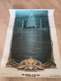Poster vintage fantasy The Watcher at the Gate Steve Hickman 1976 illustration