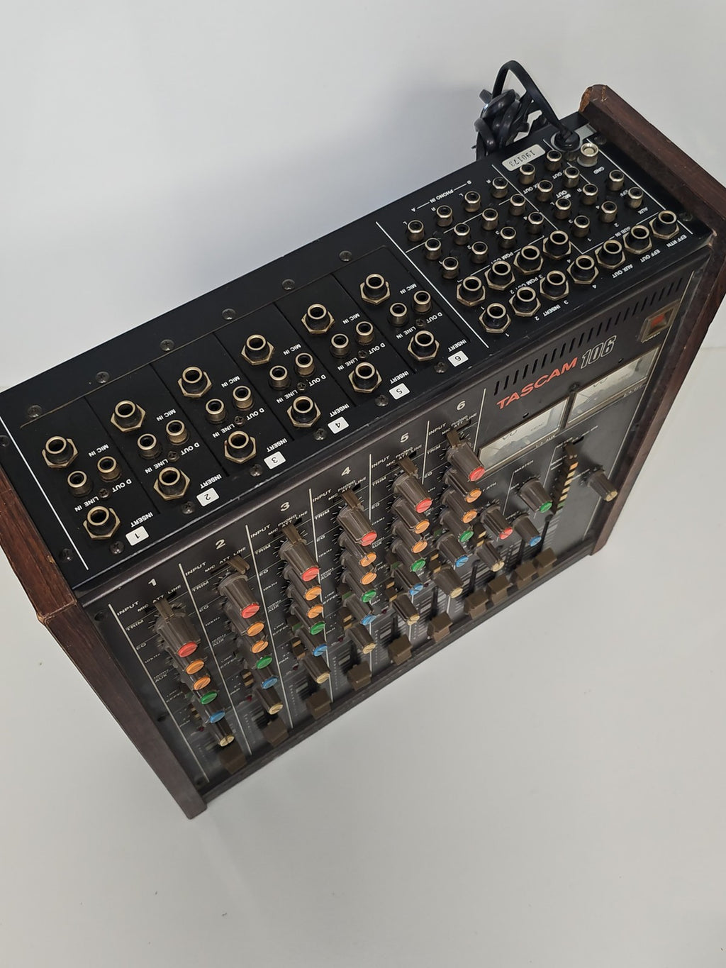 Table de mixage Tascam M-106 audio 6 canaux, console DJ studio, équipement son