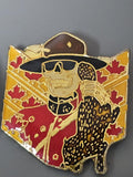 Pin's vintage ancien rétro pour collectionneur, badge émaillé objet publicitaire