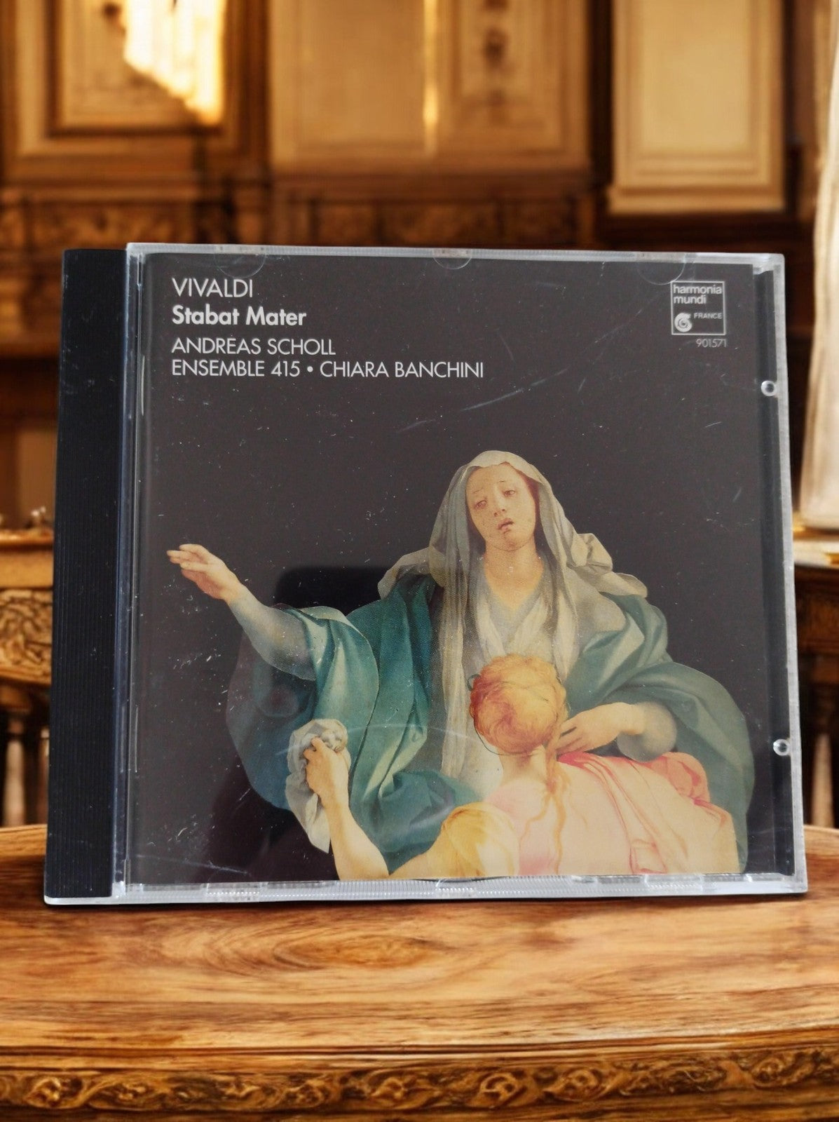 CD Vivaldi Stabat Mater Andreas Scholl Harmonia Mundi Ensemble 415