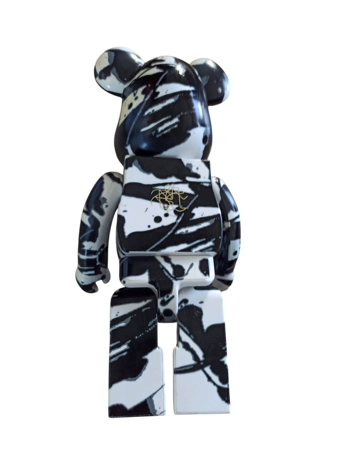 Bearbrick Tomokazu Matsuyama figurine art noir blanc ultra rare designer