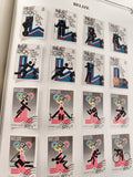 Timbres anciens BELIZE Jeux Olympiques 1980 Lake Placid Moscou oblitérés