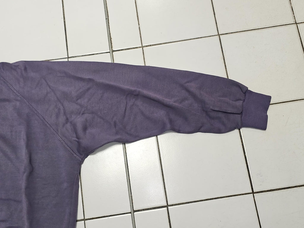 Vintage Nike sweatshirt col polo rétro logo large ancien pull 80's taille L