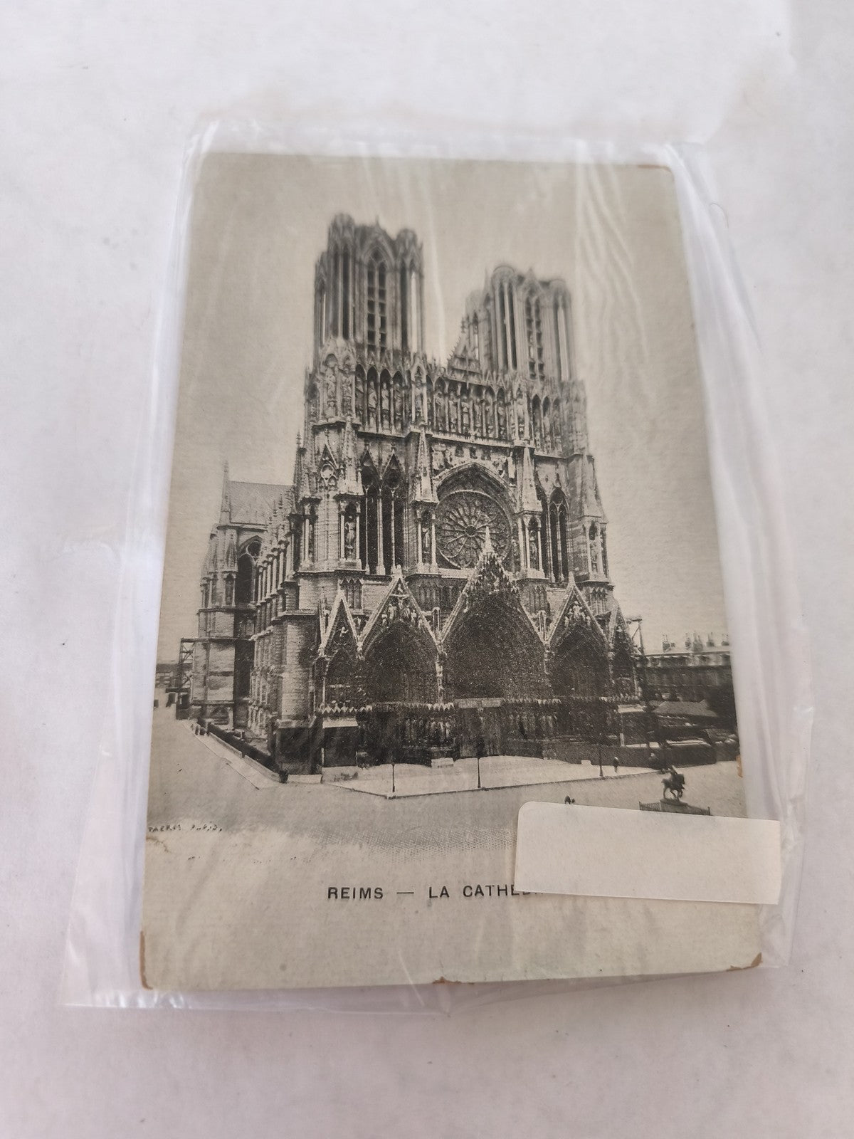 Carte postale ancienne vintage Reims ville historique collection rétro France