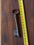 Clé ancienne fer forgé 19 cm – clé de porte manoir château vintage serrure