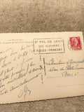 Carte postale St Pol de Léon oblitérée Bretagne timbre 15c philatélie (Ref 8)