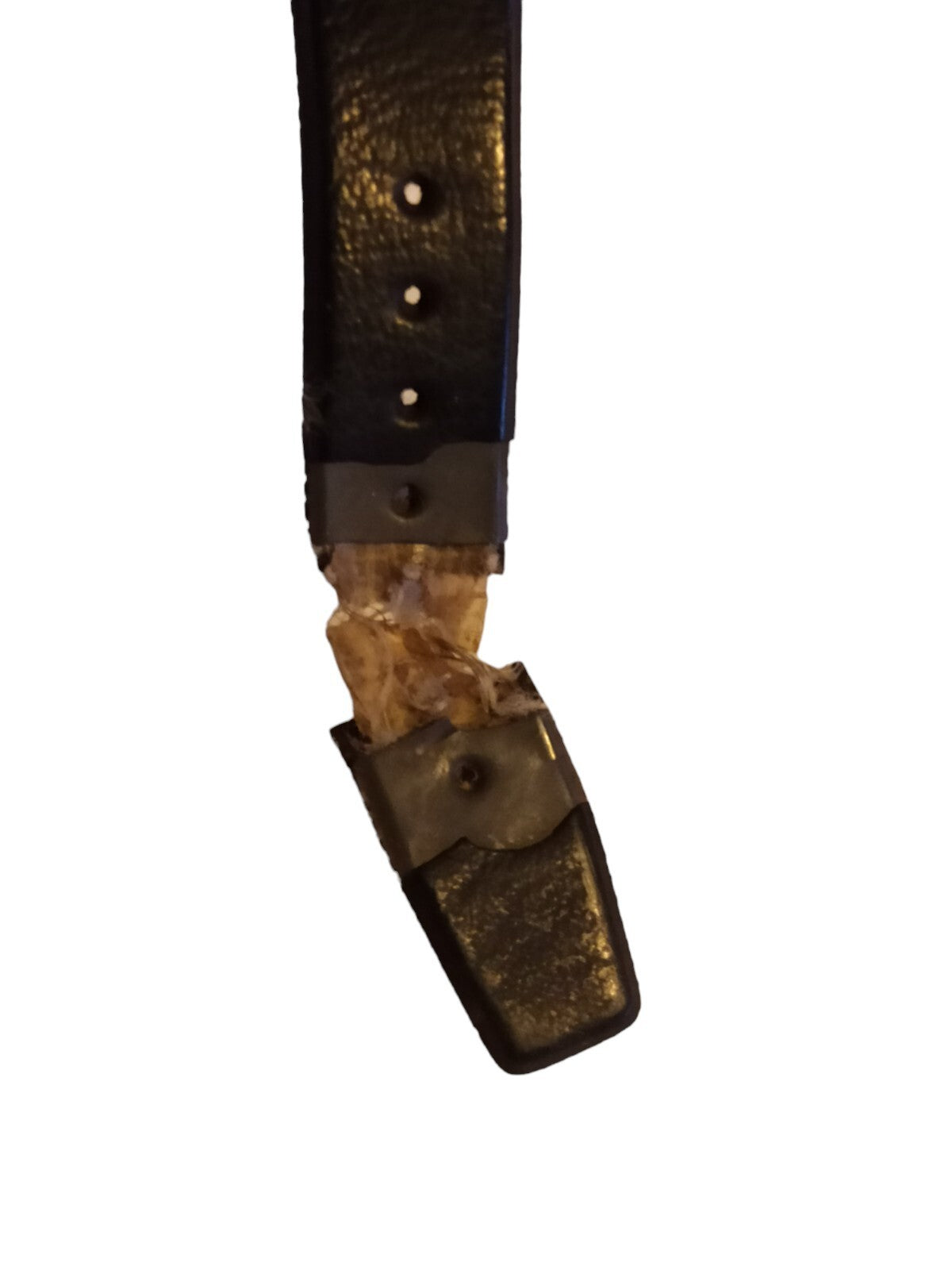 Montre vintage Cimier mécanique France cadran doré bracelet noir rétro
